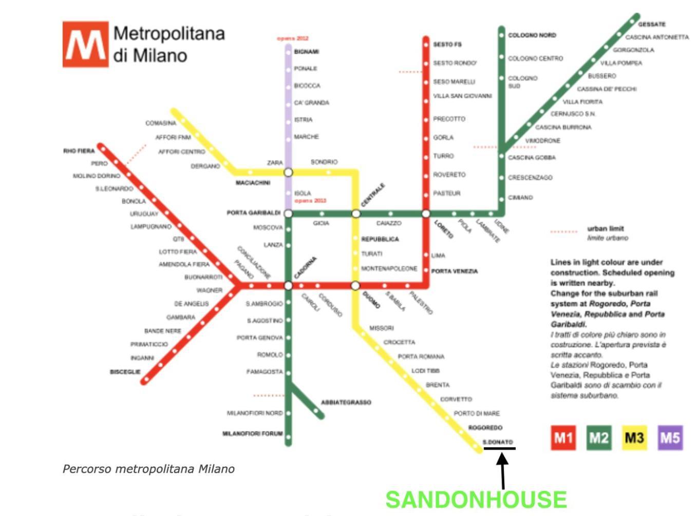 Sandonhouse Milano 산도나토밀라네세 외부 사진